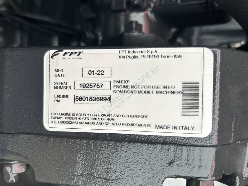 Materiaal voor de bouw Iveco NEF67TM7 - 220 kVA...