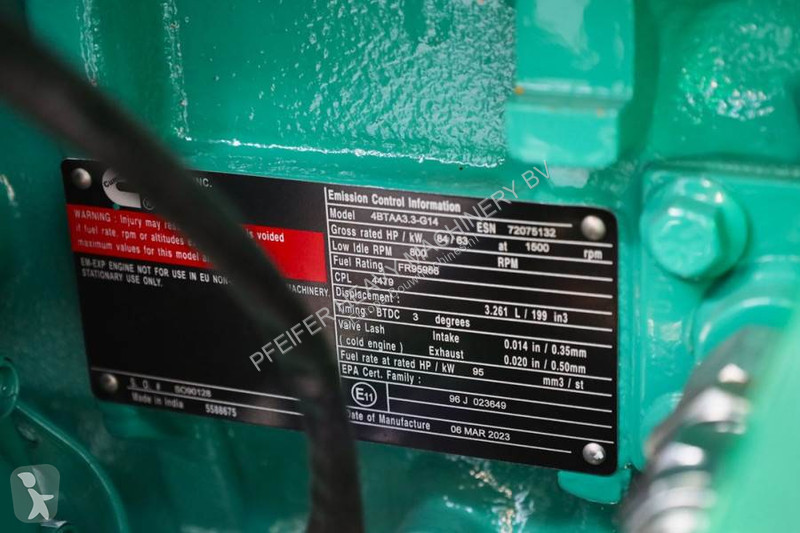 Materiaal voor de bouw Cummins C55D5EQ...