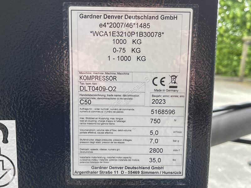 آلة لمواقع البناء Compair C 50 - N