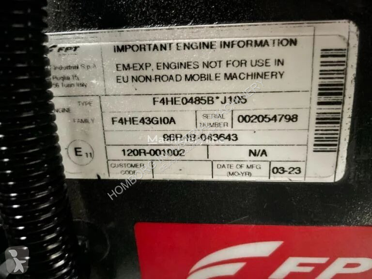 Materiaal voor de bouw Himoinsa Iveco 100 kVA...