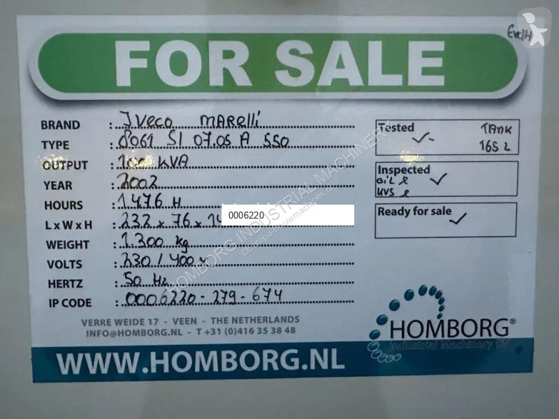 Materiaal voor de bouw Iveco 8061 SI 07.05 A...