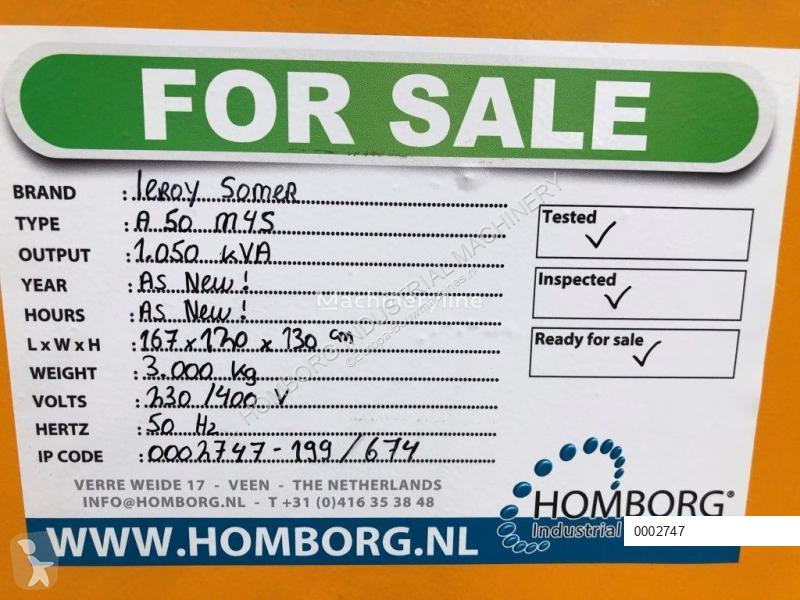آلة لمواقع البناء Leroy somer 1050 kVA...