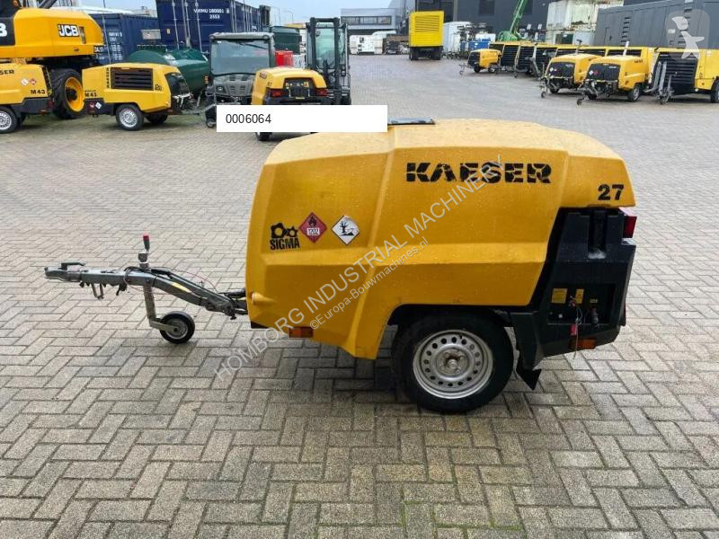 Material de obra Kaeser M27 Kubota 2,7 m3 / min...