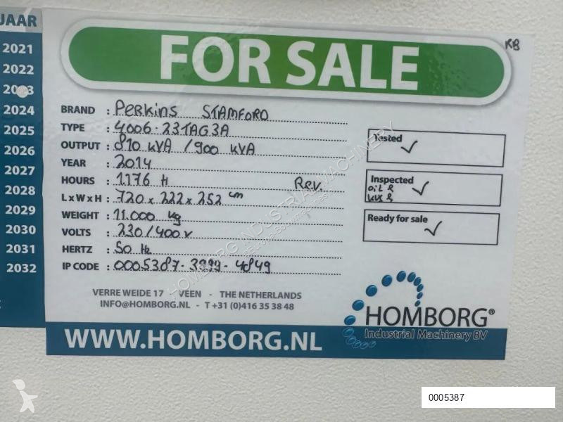 Materiaal voor de bouw Perkins 4006-23TAG3A...
