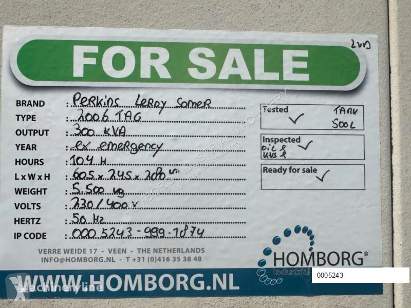 Materiaal voor de bouw Perkins 2006 TAG Leroy...