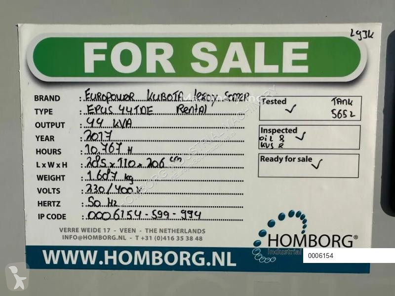 Materiaal voor de bouw Europower EPUS44TDE...