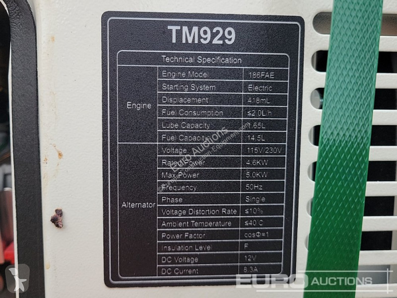 Material de obra  TM929