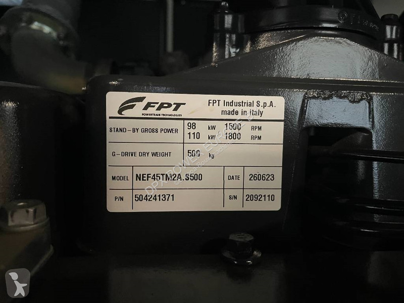 Stavebný stroj Iveco NEF45TM2A - 110 kVA...