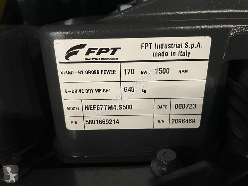 Stavebný stroj Iveco NEF67TM4 - 188 kVA...