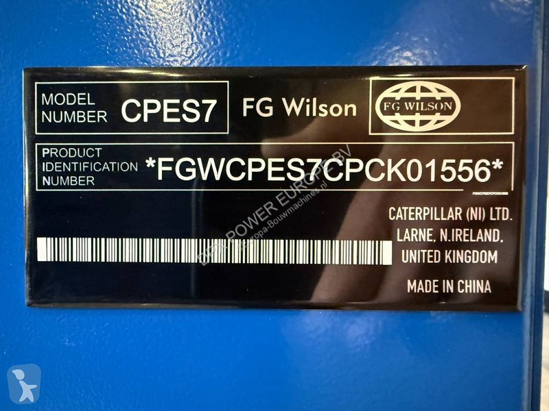 Stavebný stroj FG Wilson P400-3 - 400 kVA Open...