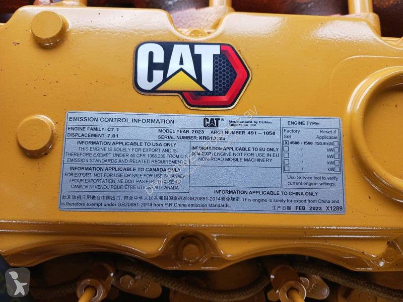 Stavebný stroj Caterpillar DE165E0 - 165 kVA...