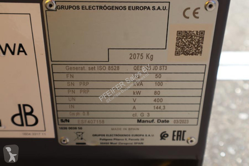Stavebný stroj Atlas Copco QES 105 JD ST3 Valid...