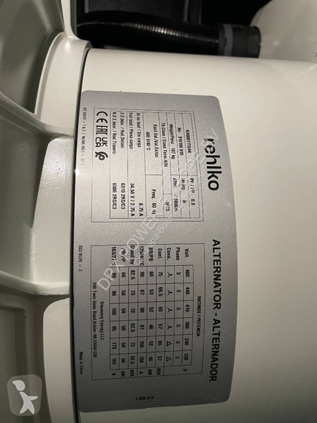 Stavebný stroj  KD66 - 66 kVA Generator -...