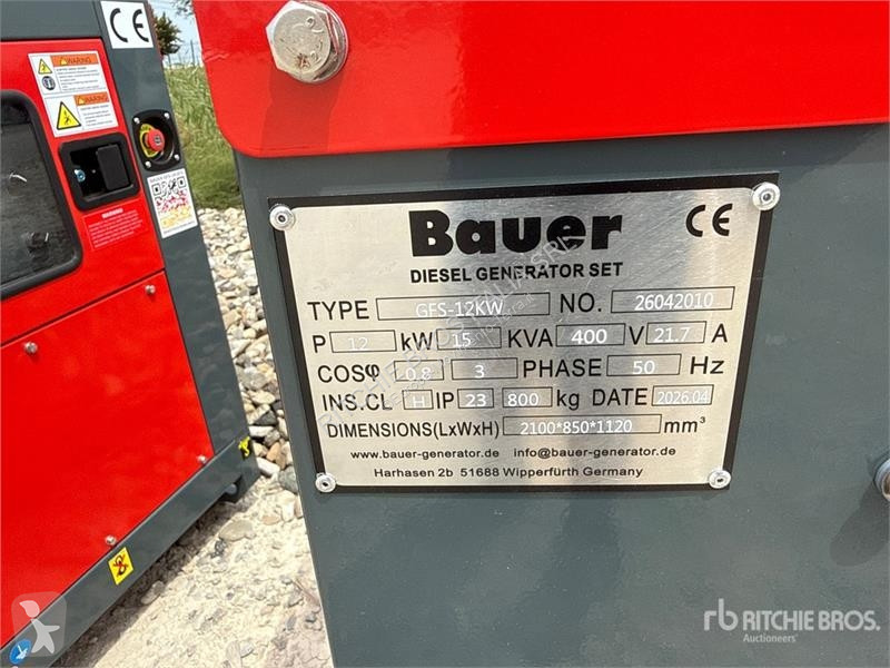 Будівельне обладнання Bauer Generatoren GFS-12 ATS