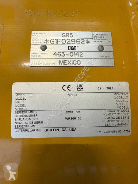 Material de obra Caterpillar C32 - 1.250 kVA...
