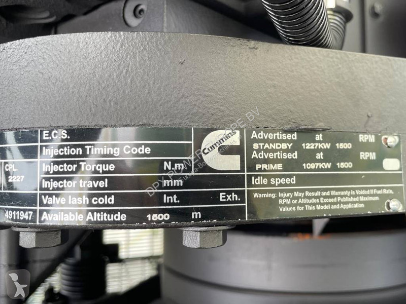 Materiaal voor de bouw Cummins KTA50-G3 - 1.375...