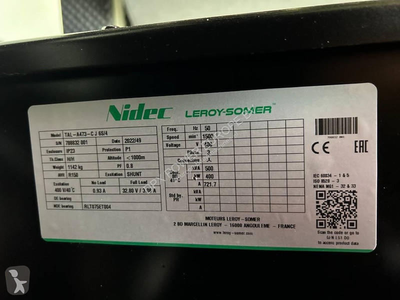 Materiaal voor de bouw Cummins QSZ13-G13 - 550...