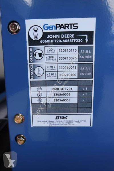 Materiaal voor de bouw SDMO J130 - 130 kVA...