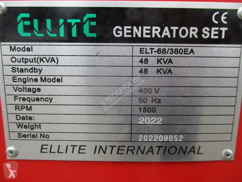 Materiaal voor de bouw  ELT68/380EA , New...