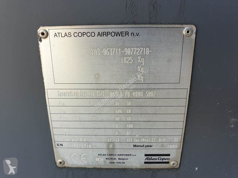 Atlas Copco QAS 60 construction