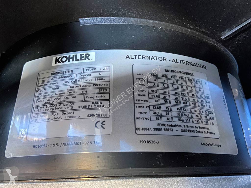 Materiaal voor de bouw SDMO K44 - 44 kVA...