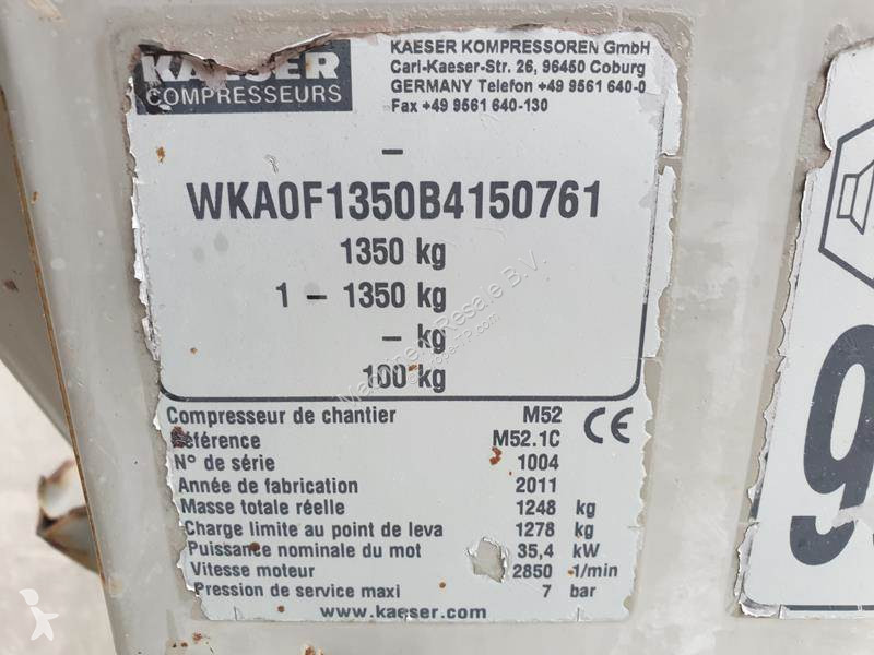 Materiaal voor de bouw Kaeser M 52 - N