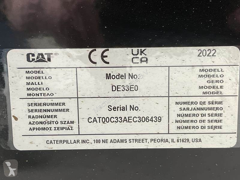 آلة لمواقع البناء Caterpillar DE 33 E 0