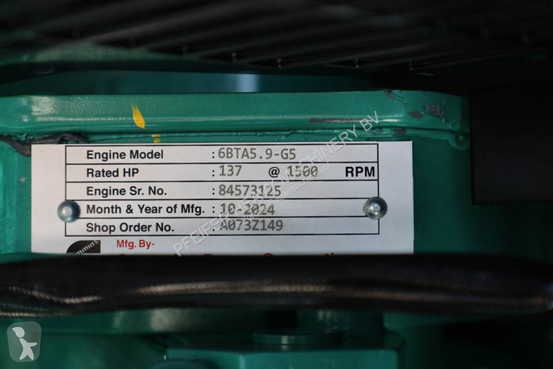 Materiaal voor de bouw Cummins C110D5Q...
