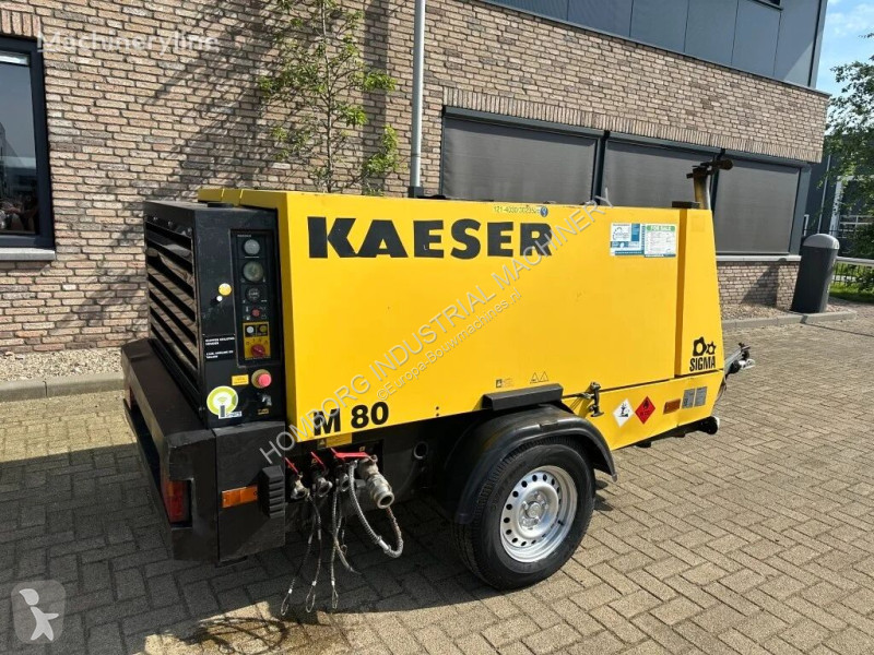 Materiaal voor de bouw Kaeser M80 Kubota 8.1 m3...