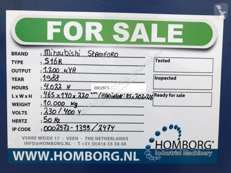 Entreprenørmaskiner Mitsubishi S16N Stamford...
