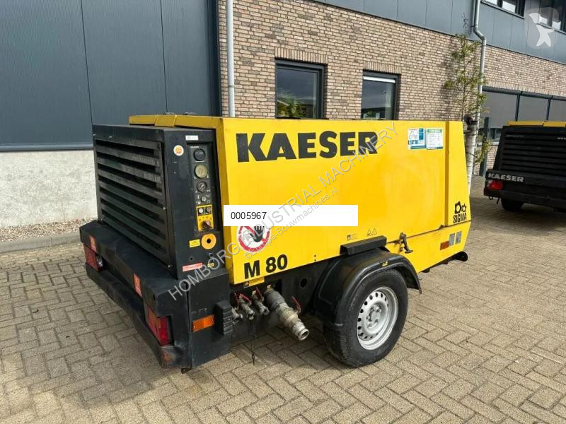 Entreprenørmaskiner Kaeser M80 Kubota 8.1 m3 /...