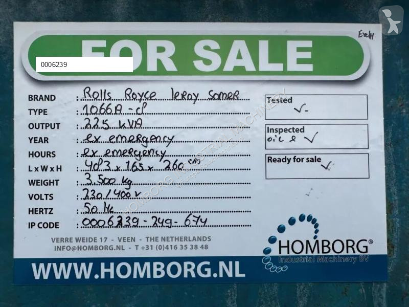 Entreprenørmaskiner Rolls-Royce 1066A - 8 Leroy...