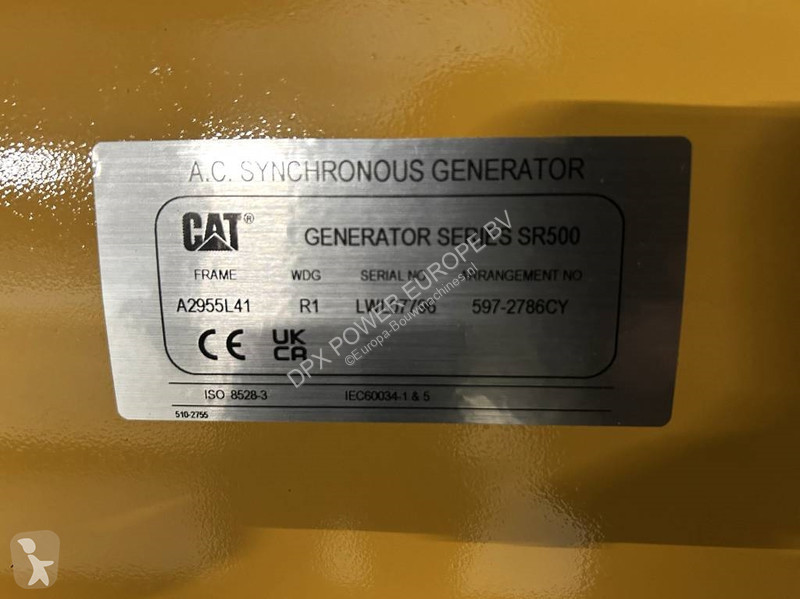 Stavebný stroj Caterpillar DE450GC - 450 kVA...