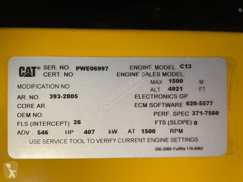 Строительное оборудование Caterpillar DE450E0 -...