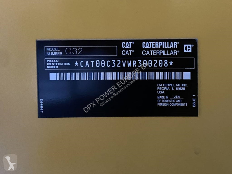 Stavebný stroj Caterpillar C32 - 1.250 kVA Open...