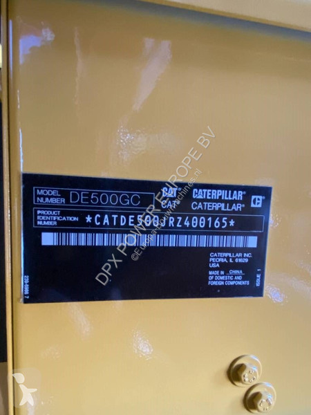 Stavebný stroj Caterpillar DE500GC - 500 kVA...