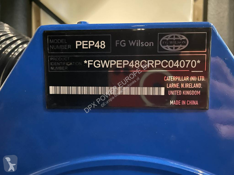 Stavebný stroj FG Wilson P165-5 - 165 kVA...