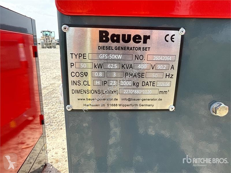 Строительное оборудование Bauer Generatoren...