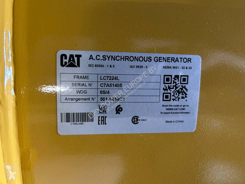آلة لمواقع البناء Caterpillar DE850E0 - C18 -...