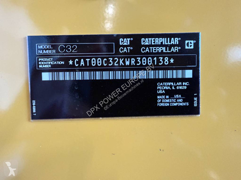 Material de obra Caterpillar C32 - 1.250 kVA...