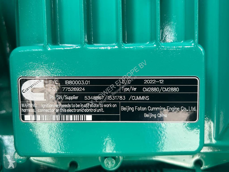 Material de obra Cummins C400D5 - 400 kVA...