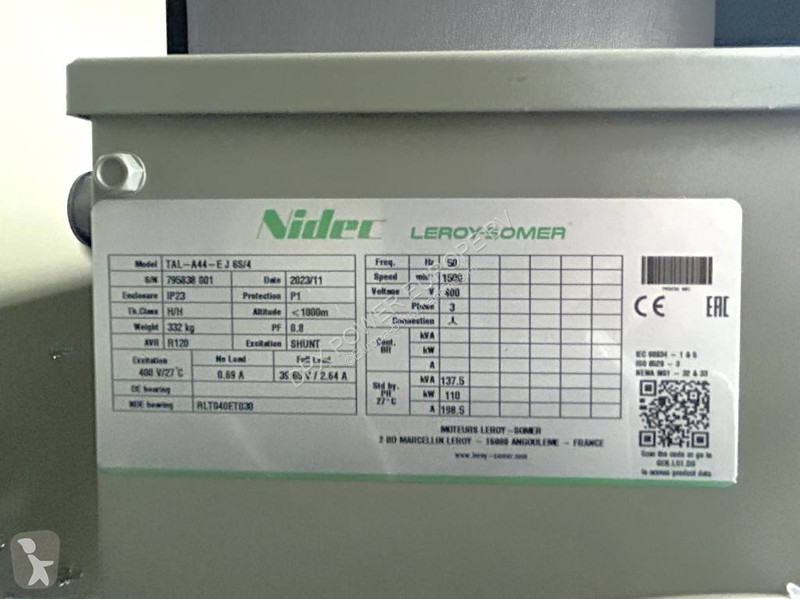 Materiaal voor de bouw Iveco NEF45TM3 - 132 kVA...