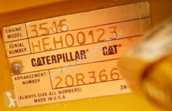 آلة لمواقع البناء Caterpillar 3516B HD - 2.500...