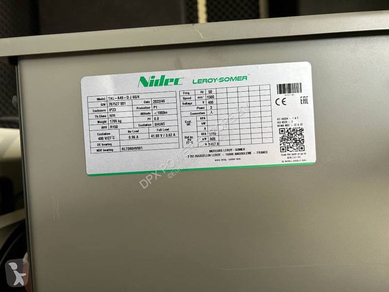 Entreprenørmaskiner Doosan DP222CC - 1000 kVA...