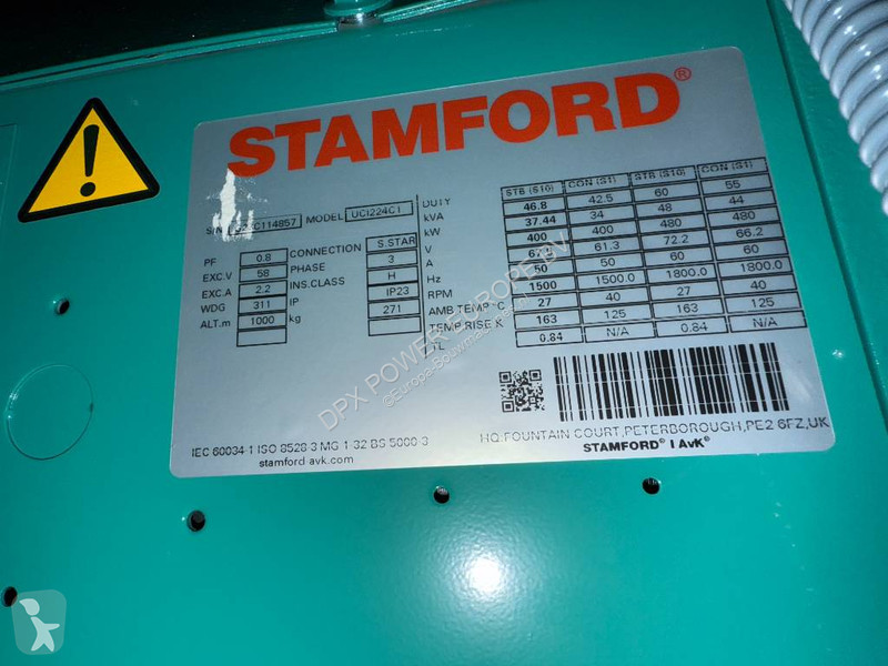 Materiaal voor de bouw Cummins C44D5EQ - 44 kVA...