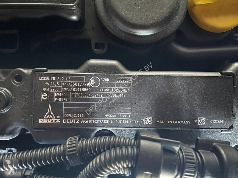 Stavební vybavení Deutz TD2.2L3 - 33 kVA Stage...