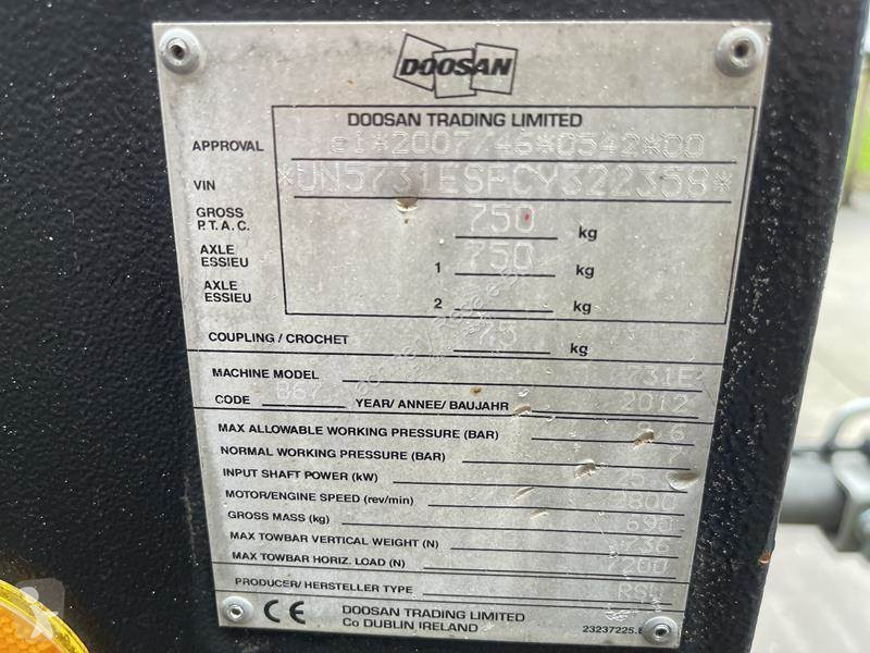 Material de obra Doosan 7 / 31 E