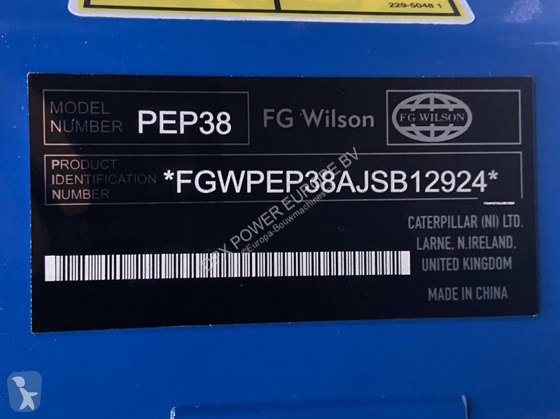 Materiaal voor de bouw FG Wilson P50-3 - 50 kVA...