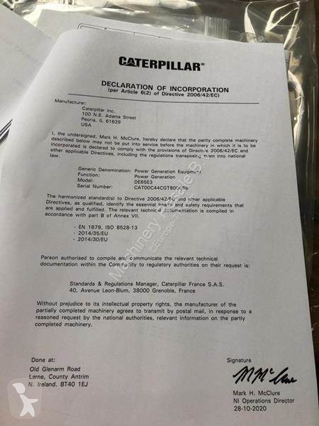 Materiaal voor de bouw Caterpillar DE 65 E 3