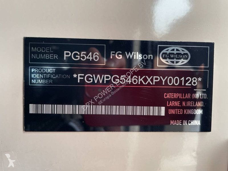 Materiaal voor de bouw FG Wilson PRO20-4 - 20...